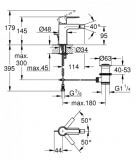 Bateria Bidetowa, Rozmiar S Lineare 33848001 Grohe