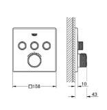 Bateria Umywalkowa Focus 230 Wysoka 31532000 HANSGROHE