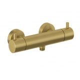 Bateria Natryskowa Bozz Złoty Szczotkowany 35203N038 Kludi