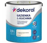 Farba Lateksowa Łazienka & Kuchnia Mgliste Wspomnienie 2,5L Dekoral