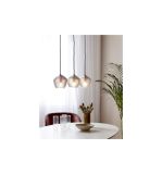 Lampa Wisząca Orbiform 3 Punktowa Szklana 2010693047 Nordlux