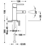 Bateria Bidetowa Study 26212001 Tres