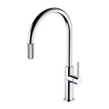 Bateria Kuchenna Do Podłączenia Zestawu Filtrującego Switch Chrom SW9057CR Omnires