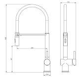 Bateria Kuchenna Piko Czarny Mat 070170BM Emporia