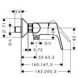 Bateria Prysznicowa Focus E2 31960000 Hansgrohe