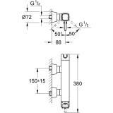 Jednouchwytowa Bateria Prysznicowa Grandera 23316000 Grohe