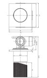 Bateria Prysznicowa Podtynkowa Contour Miedz Szczotkowana CT8045CPB Omnires