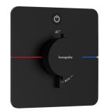Bateria Prysznicowa Showerselect Comfort Q 15581670 Czarny Mat Hansgrohe