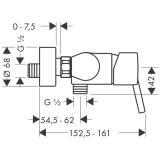 Bateria Prysznicowa Talis S 32620000 Hansgrohe