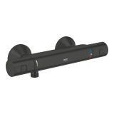 Bateria Prysznicowa Z Termostatem Precision Start Matte Black 345942430 DN 15 Grohe