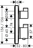 Bateria Termostatyczna Chrom 15714000 Hansgrohe