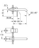 Bateria Umywalkowa Essence Crushed Cool Sunrise 29192Gn1 Grohe