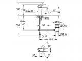 Bateria umywalkowa Eurocube 23127000 Grohe