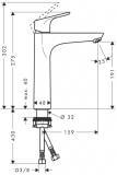 Bateria Umywalkowa Focus 190mm 31518000 Hansgrohe