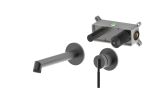 Bateria Umywalkowa Podtynkowa Rio Z Boxem Gun Metal 01012BN Emporia