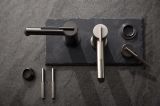 Bateria Umywalkowa Rio Niska Gun Metal 01010BN Emporia