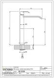 Bateria Umywalkowa Stile Wysoka 500244 Armando Vicario