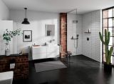 Bateria Umywalkowa Tecturis E 73014670 Coolstart Czarny Mat Hansgrohe