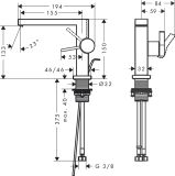 Bateria Umywalkowa Tecturis E 73023000 Coolstart Chrom Hansgrohe