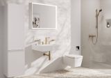Bateria Umywalkowa Tecturis E 73030140 Coolstart Brąz Szczotkowany Hansgrohe