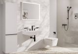 Bateria Umywalkowa Tecturis E 73030670 Coolstart Czarny Mat Hansgrohe
