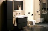 Bateria Umywalkowa Tecturis E 73041670 Coolstart Czarny Mat Hansgrohe
