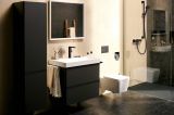 Bateria Umywalkowa Tecturis E 73060670 Coolstart Czarny Mat Hansgrohe