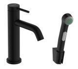 Bateria Umywalkowa Tecturis S 73211670 Czarny Mat Hansgrohe