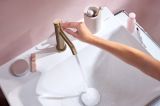 Bateria Umywalkowa Tecturis S 73312140 Coolstart Brąz Szczotkowany Hansgrohe