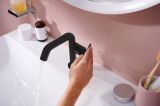 Bateria Umywalkowa Tecturis S 73321670 Coolstart Czarny Mat Hansgrohe