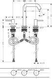 Bateria Umywalkowa Tecturis S 73330670 Czarny Mat Hansgrohe