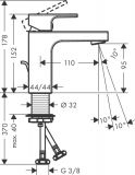 Bateria Umywalkowa Vernis Shape 71561000 Hansgrohe