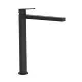 Bateria umywalkowa wysoka Project 21180301NM Czarny mat TRES
