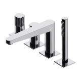 Bateria Wannowa 4-Otworowa Chrom Contour CT8032CR Omnires