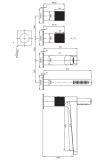 Bateria Wannowa Contour Miedz Szczotkowana CT8032CPB Omnires