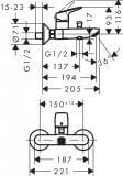 Bateria wannowa Logis 71400000  Hansgrohe