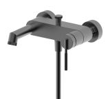 Bateria Wannowa Ścienna Rio Bez Zestawu Prysznicowego Gun Metal 01030BN Emporia
