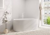 Bateria Wannowa Tecturis E 73445700 Biały Mat Hansgrohe