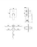 Bateria Wannowa Experience Grey QW211EG Kohlman