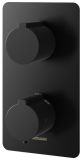 Bateria Wannowa Termostatyczna Experience Black QW433EB Kohlman