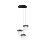 Lampa Wisząca Borra B Czarny BRB322P3 Ummo