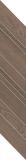 Dekor Chevron Wildland Dark Mat 14,8X88,8 Paradyż