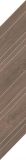 Dekor Chevron Wildland Prawy Dark Mat 14,8X88,8 Paradyż