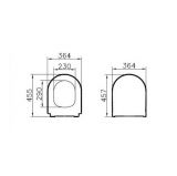 Deska Wolnoopadająca S50/Integra Slim 110-003R019 Vitra