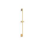 Drążek Prysznicowy Przesuwny Złoty Mat 740mm 03493199OM Tres