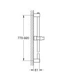 Drążek Prysznicowy Tempesta 900 Mm Chrom 27524001 Grohe