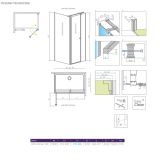 Drzwi Prysznicowe Eos KDS II 110 Prawe 13799483-01R Radaway
