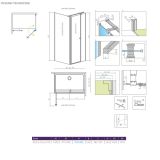 Drzwi Prysznicowe Eos KDS II 120 Prawe 13799484-01R Radaway