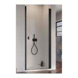 Drzwi Prysznicowe Nes 8 DWJ I Czarne 70 Prawe 10076070-54-01R Radaway
