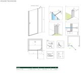 Drzwi Prysznicowe Nes 8 DWJ II 120 Prawe 10083120-01-01R Radaway
